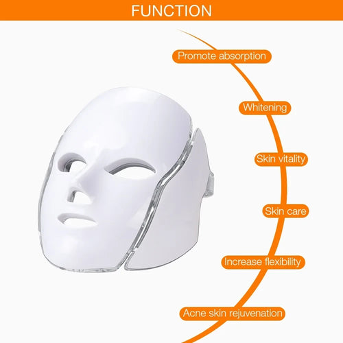 7 Color LED Facial Mask
