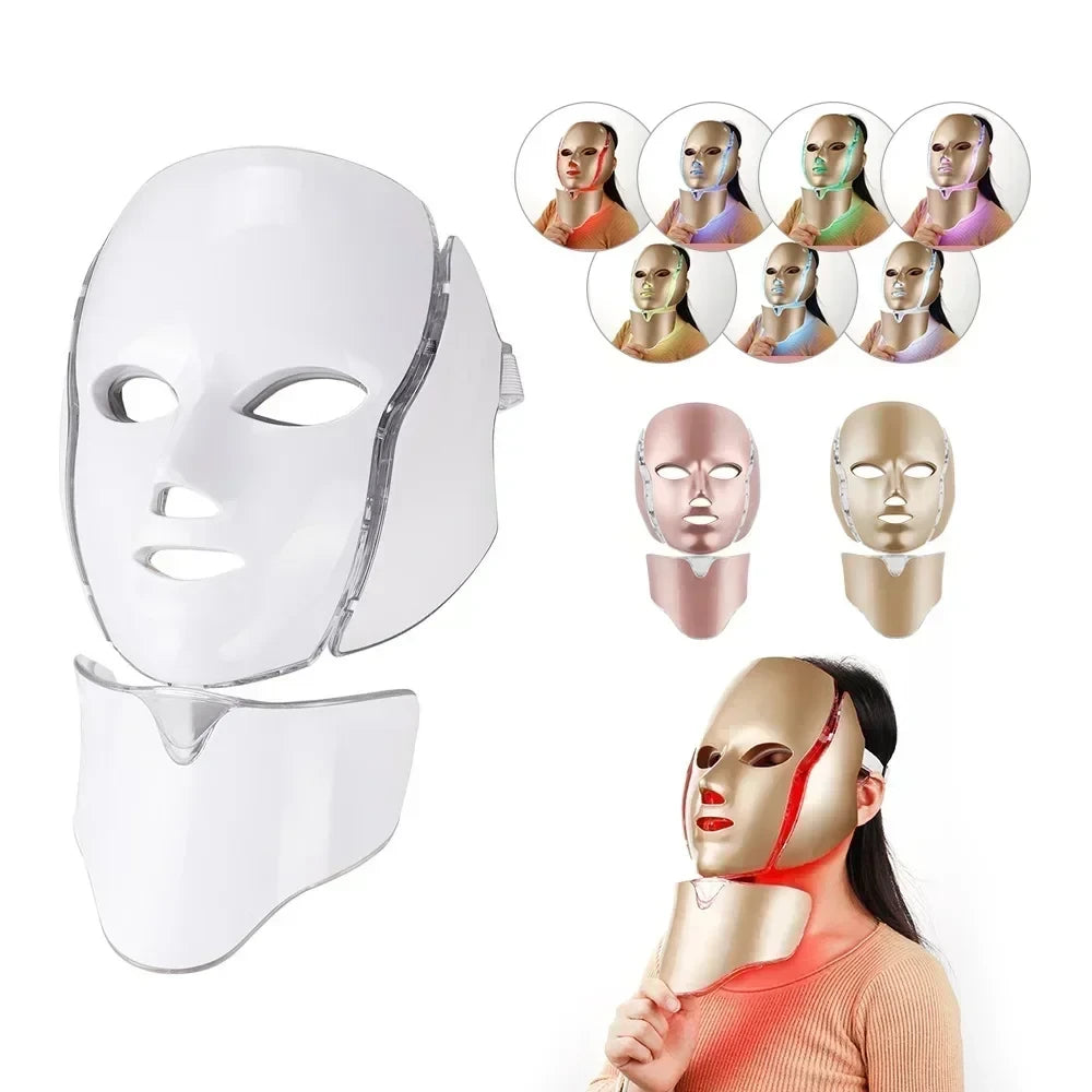 7 Color LED Facial Mask