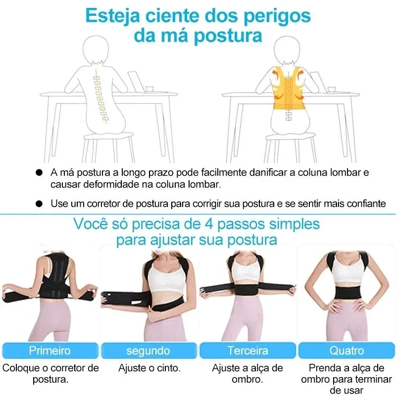 Lumbar Posture Corrector Vest