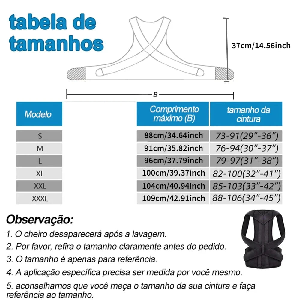 Lumbar Posture Corrector Vest