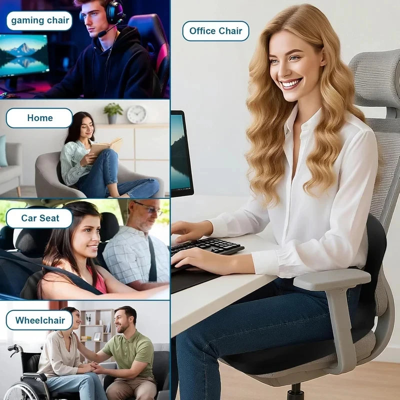 Ergonomic Memory Foam Cushion
